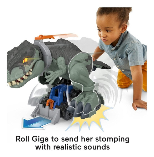 Giganotosaurus Imaginext Jurassic Dino Mega Rugido Salvaje