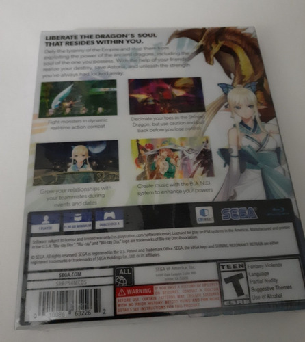 Shining Resonance Refrain Draconic Launch Edition Ps4 Nuevo