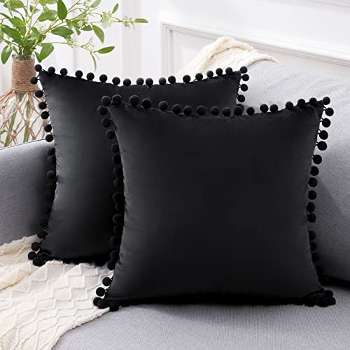 Superior Finel Decorativo Tira Fundas De Almohada Con Bxnkh