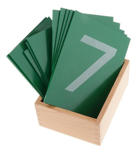 Papel De Lija Número 0-9 Tablero Para Niños Juguete De Deasd