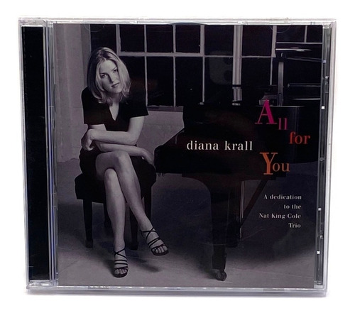 Cd Diana Krall - All For You / Printed In Usa 1996