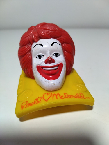 Payaso  Ronald Mcdonald Cabeza /clip 2001