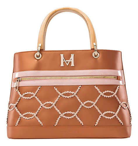 Bolsa Hera Mario Hernández Greta em ouro rosa