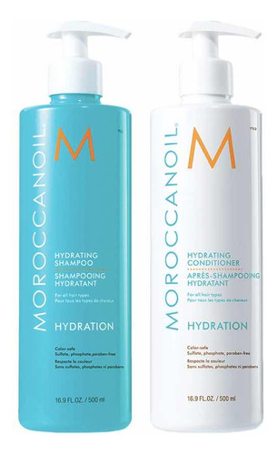 Moroccanoil Pack Hidratación Shampoo Y Acondicionador 500ml