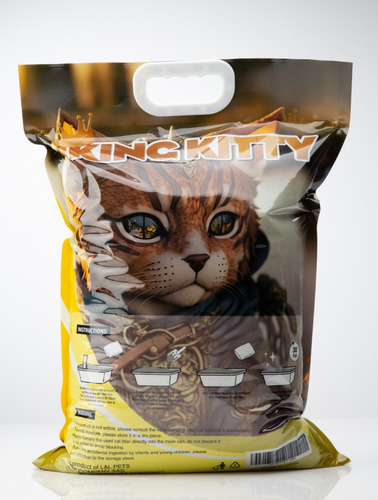 Arena Para Gatos Premium King Kitty 5kg