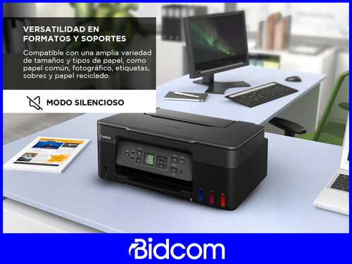 Impresora Multifunción A Color Canon Pixma G-3170 Wifi 220v
