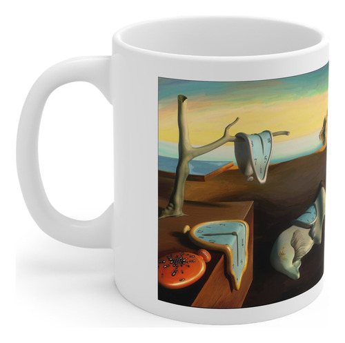 Taza Surrealista Dali Memoria Persistente Diseño Único