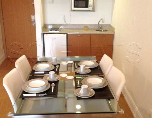 Imagem 5 de 15 de Ótimo Flat Em Alphaville, Prox Ao Shoppings, Centro Comercial E Grandes Vias - Sf30707