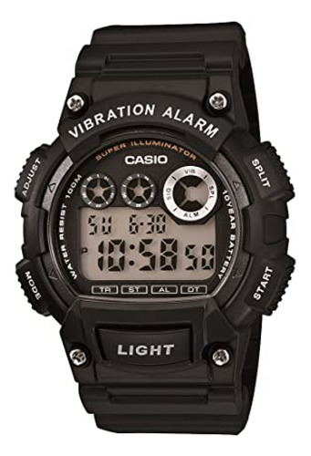 Reloj Hombre  Reloj Casio Super Illuminator W735h-1avcf Para