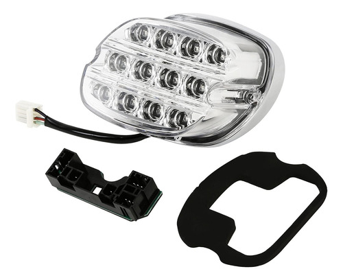 Biedongda Motocicleta Led Freno Luz Trasera Para Electra Bad