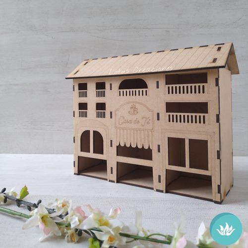 Caja Té Para Tres. -corte Láser- Venta Directa