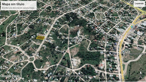 Imagen 1 de 3 de Vendo Imperdible Terreno En Villa Santa Cruz Del Lago Calle Principal