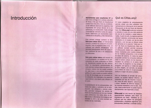Libro + Cd Guía Para Cotizar Casas +programa Cifras.arq2 (Usado)