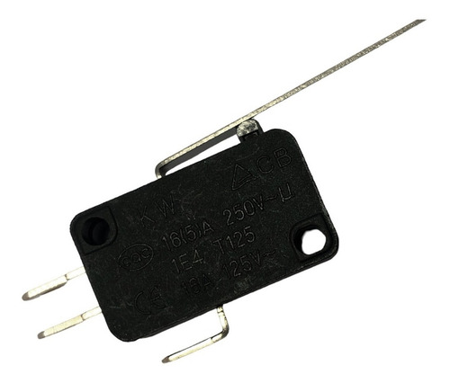 Chave Micro Switch Kw11-7-3 Haste 60mm Na/nf 16a/250v