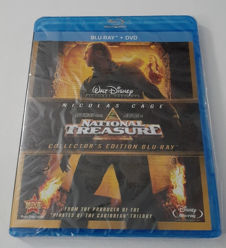 National Treasure Blu-ray Nuevo Original