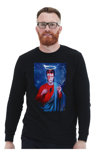 Polera Ml David Bowie Jesus Christ Pop Impresión Directa