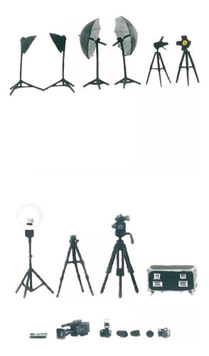 2 Unidades 1:64 Entrevista Fotografía Luces Engranaje