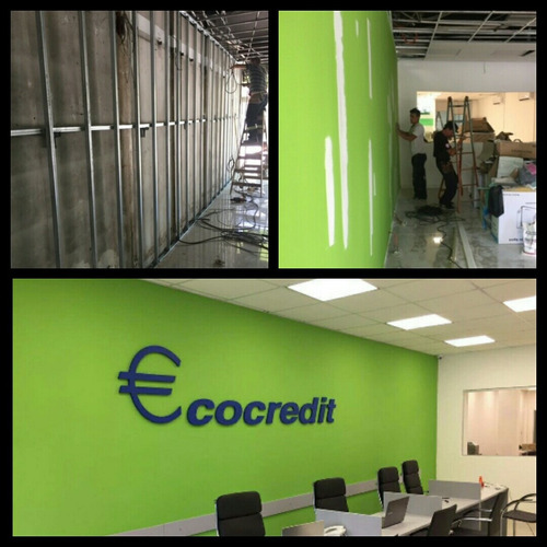 Placas De Yeso Verde -cielorrasos-revestimiento Antihumedad