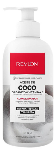  Acondicionador Revlon De Aceite De Coco & Vitamina E 700 Ml