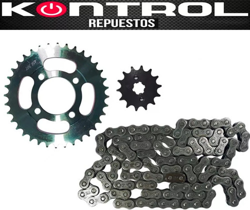 Kit De Arrastre Yamaha Rx 115 - 100 Reforzado Original Kn
