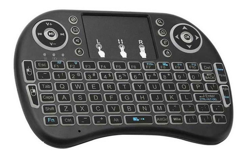 Mini Teclado Inalambrico Smart Tv Pc Usb / Hb Importaciones