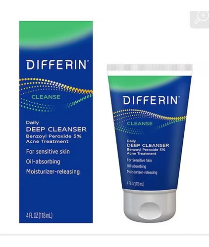 Differin Daily  Deep Cleanser Tratamiento Para El Acne 