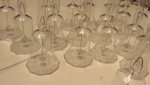 Souvenirs Campanitas De Cristal 12 Cm