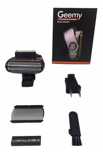 Maquina De Afeitar - Geemy Rechargeable Shaver Gm-9001