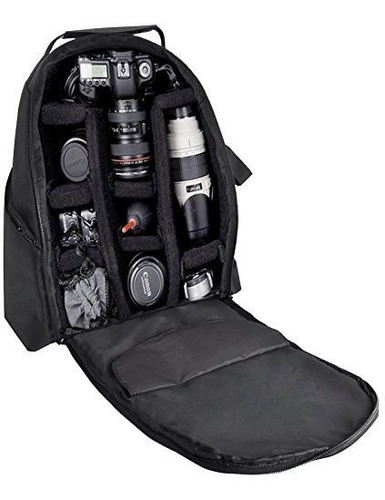 Mochila De Cámara Slr Digital De Lujo Para Canon Eos Rebel E