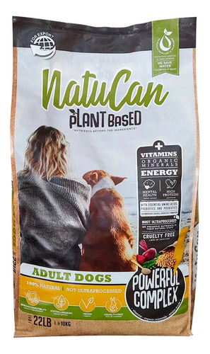 Alimento Balanceado Natucan Vegano Super Premium Perro 10 kg