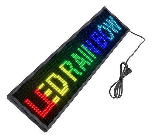Señal Led Programable Con Desplazamiento Digital Flexible Pa