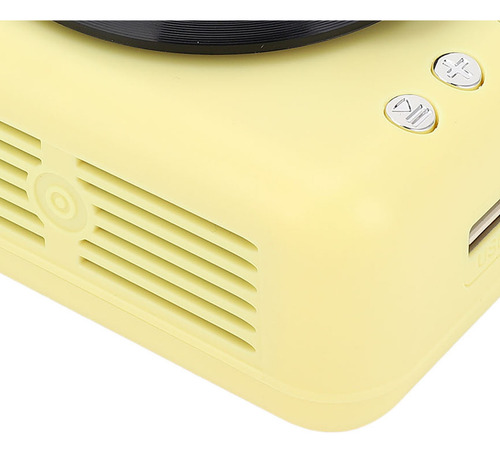 Altavoz Retro Estilo Tocadiscos, Calidad De Sonido Hifi Bt5.