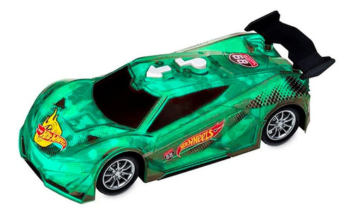 Carrinho Hot Wheels Programing Multikids Plástico +3 Anos Cor Verde