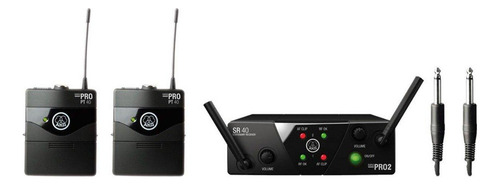 Sistema Inalámbrico Instrumento Wms40mini2instrsetbdism2/3 Color Negro