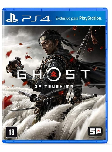 Ghost Of Tsushima Ps4 Playstation 4 Midia Física P/entrega