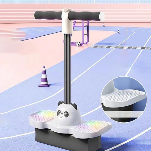 Pogo Pogo Stick Brinquedo De Salto Que Para Panda Preto