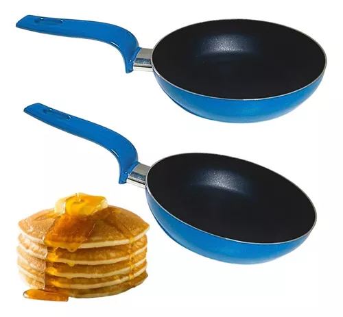 Sartén para tortillas/cacerola para huevos, sartén rectangular Mini sartén  para tortillas de hierro