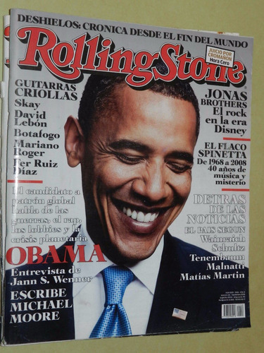 * Rolling Stone - Obama Entrevista - Y Otros Articul. - L0 