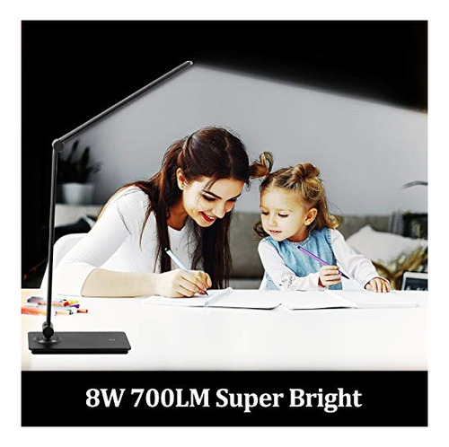 Lámpara De Escritorio Led Control Táctil