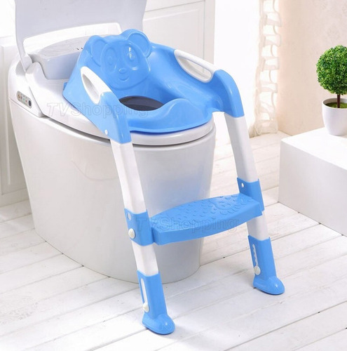 Studdies Potty Con Escalera Color Azul Para Bebé
