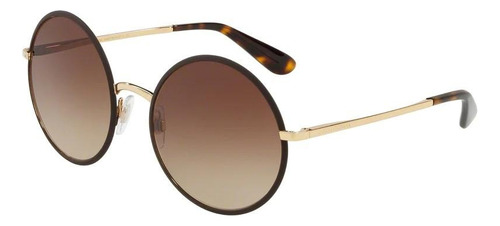 Dolce & Gabbana Dg2155 1320/13 Round Shape Cafe Degradado