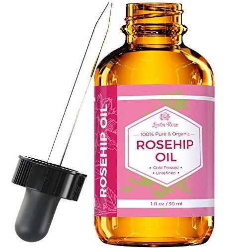 Aceite De Semilla De Rosa Mosqueta De Leven Rose, 100% Puro