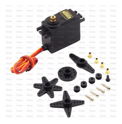 Servo Digital Tower Pro Mg995 Torque 15kg, Futaba Arduino