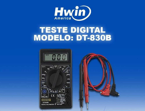 Multimetro Digital Con Capacitancia. Mide Capacitor De Aire.
