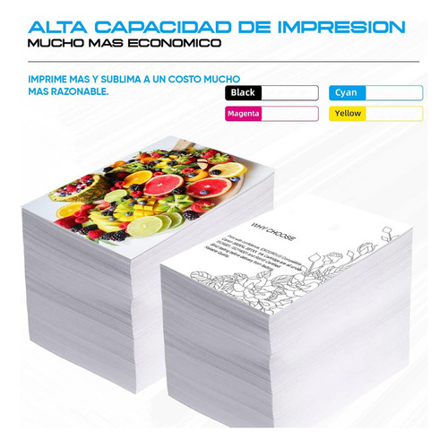 1 Tinta Sublimacion Compatible Epson Sc F170 F570 T49m 120ml