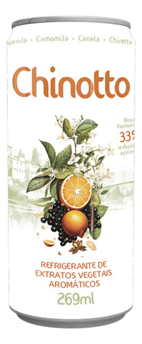 Kit 4 Packs Refrigerantes Chinotto - 24 Latas 269ml