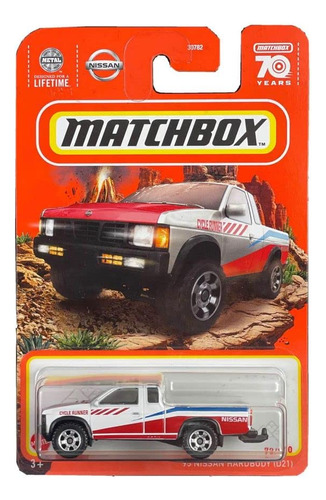 Matchbox '95 Nissans Cuerpo Duro (d21) 72/100