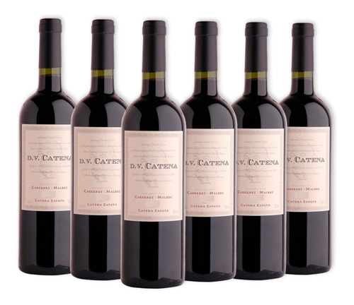 Vino Dv Catena Cabernet Malbec Bodega Catena Zapata Caja X 6