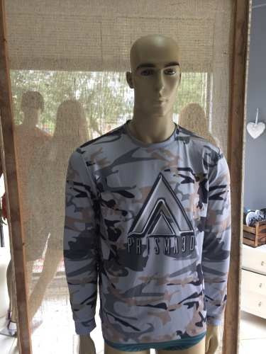 Camiseta Camuflada Prisma3d Dry Fit Elastano