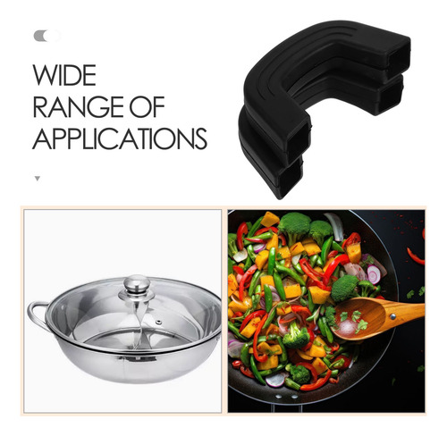 2 Fundas Con Mango Para Tapa De Ollas, Resistentes Al Calor,